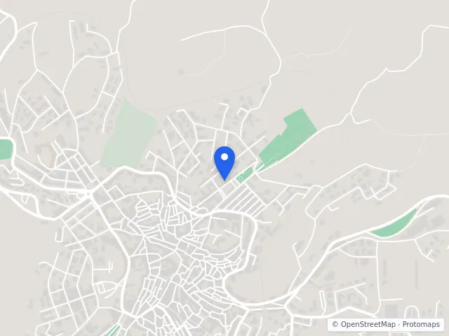 Mappa di Tempio Pausania, Sassari