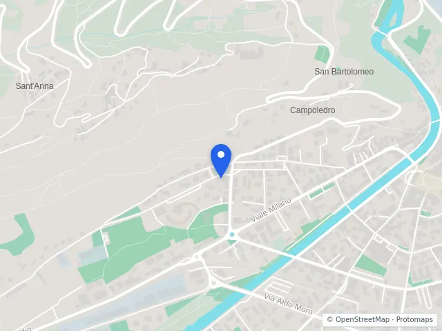 Mappa di Sondrio