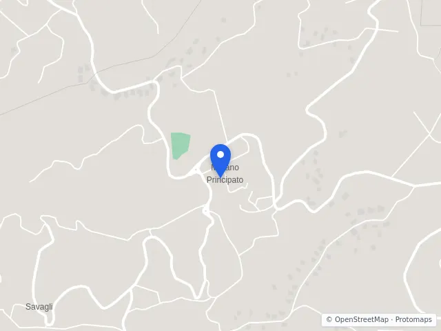 Mappa di Marano Principato, Cosenza