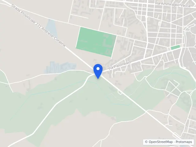 Mappa di Bitonto, Bari