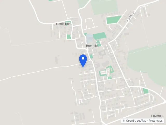 Mappa di Brembio, Lodi