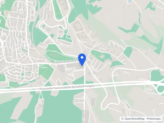 Mappa di Perugia