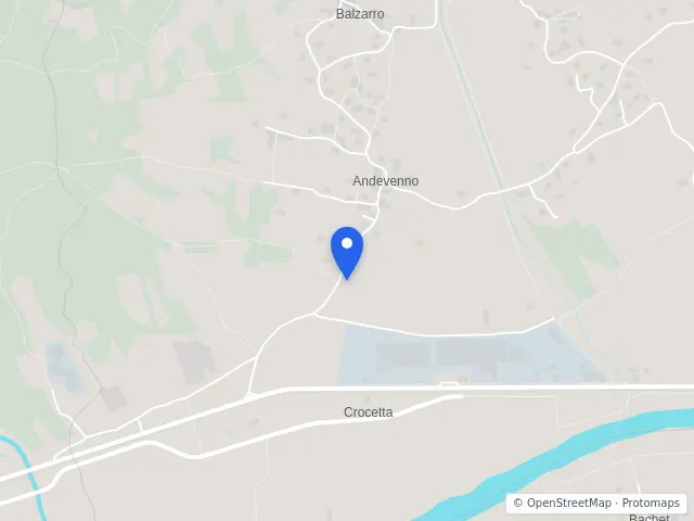 Mappa di Castione Andevenno, Sondrio