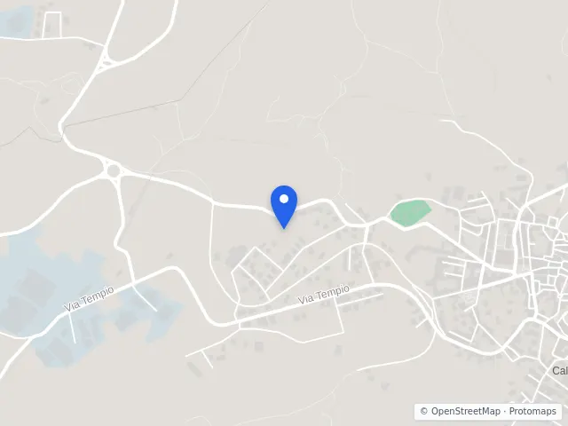 Mappa di Calangianus, Sassari