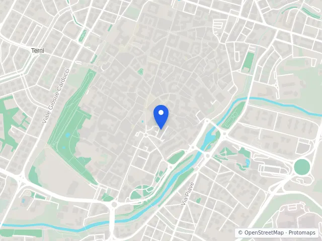 Mappa di Terni