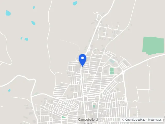 Mappa di Campobello di Licata, Agrigento