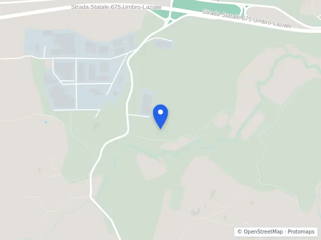 Mappa di Soriano nel Cimino, Viterbo