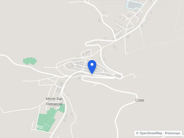Mappa di Monte San Pietrangeli, Fermo