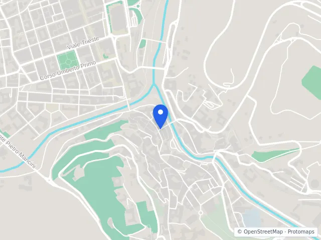 Mappa di Cosenza
