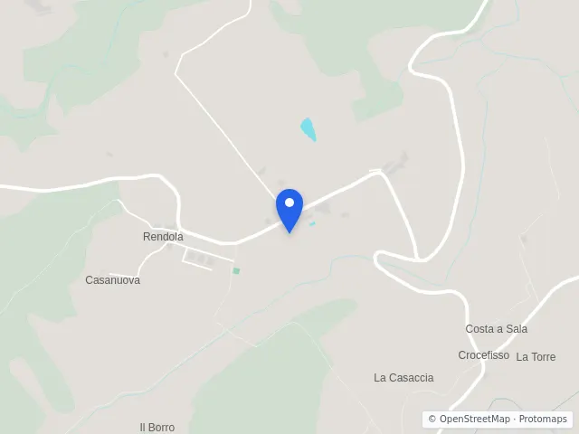 Mappa di Montevarchi, Arezzo