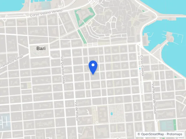 Mappa di Bari
