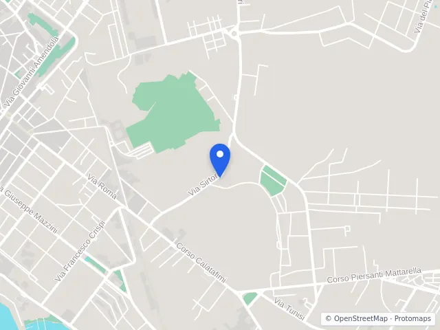 Mappa di Trapani