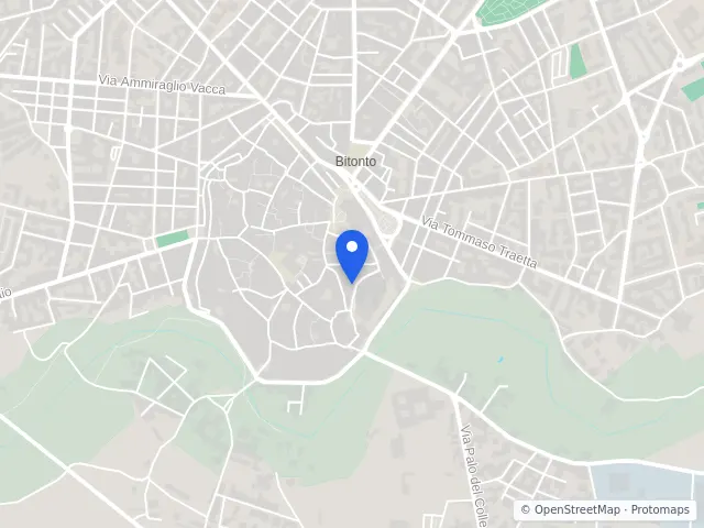 Mappa di Bitonto, Bari