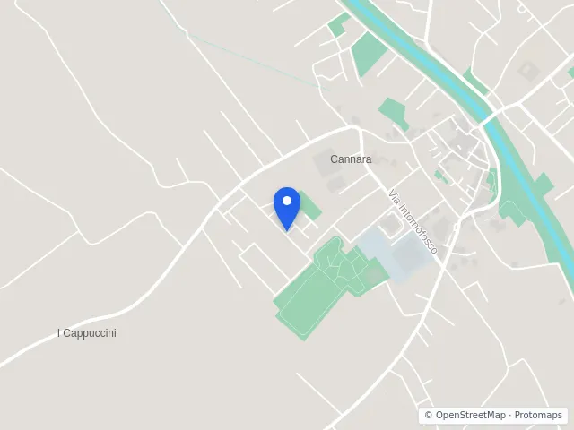 Mappa di Cannara, Perugia