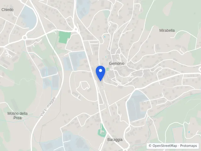 Mappa di Gemonio, Varese