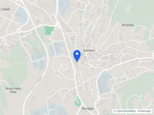 Mappa di Gemonio, Varese