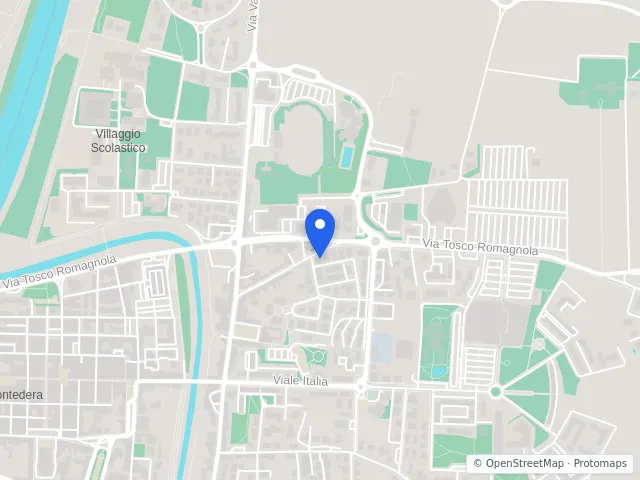 Mappa di Pontedera, Pisa