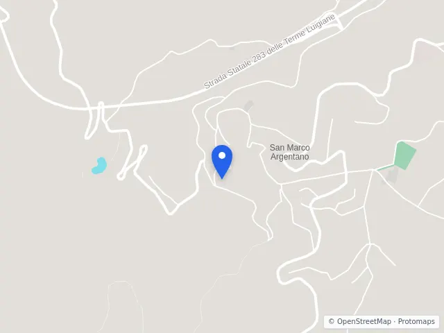 Mappa di San Marco Argentano, Cosenza