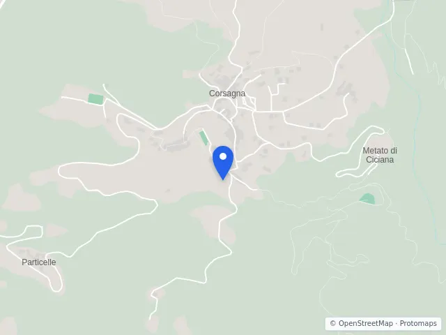 Mappa di Borgo a Mozzano, Lucca
