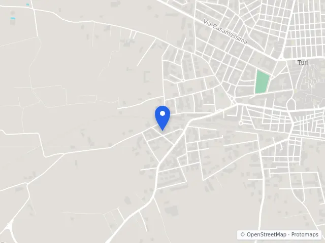 Mappa di Turi, Bari