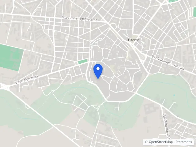 Mappa di Bitonto, Bari
