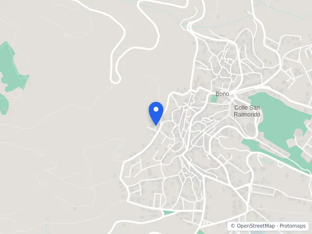 Mappa di Bono, Sassari