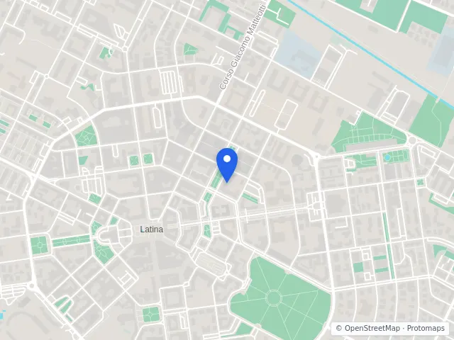 Mappa di Latina