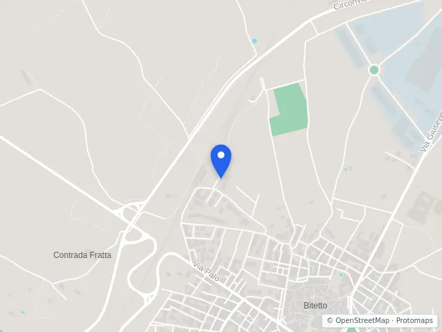 Mappa di Bitetto, Bari