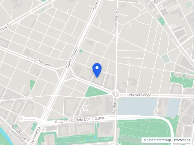Mappa di Torino