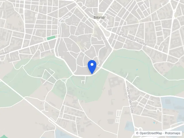 Mappa di Bitonto, Bari