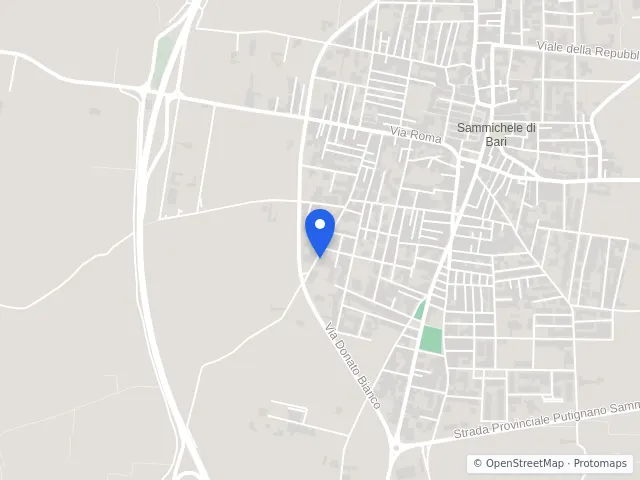 Mappa di Sammichele di Bari, Bari