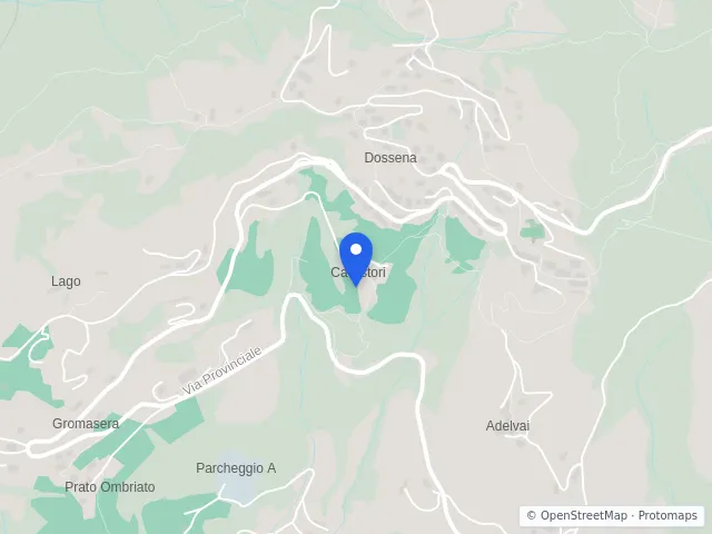 Mappa di Dossena, Bergamo