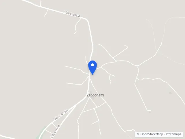 Mappa di Montefiascone, Viterbo