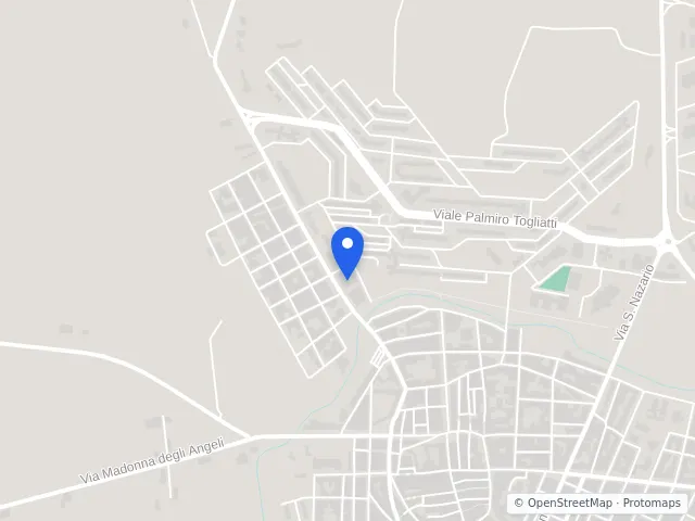 Mappa di Apricena, Foggia