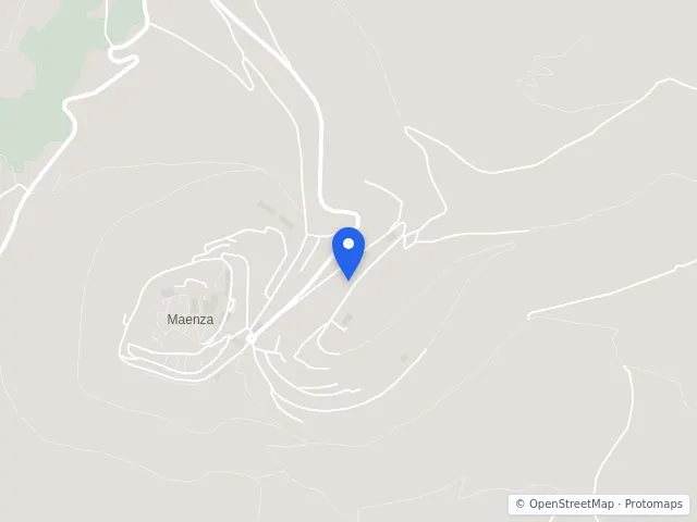 Mappa di Maenza, Latina