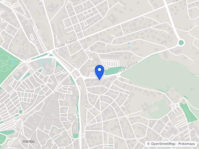 Mappa di Viterbo