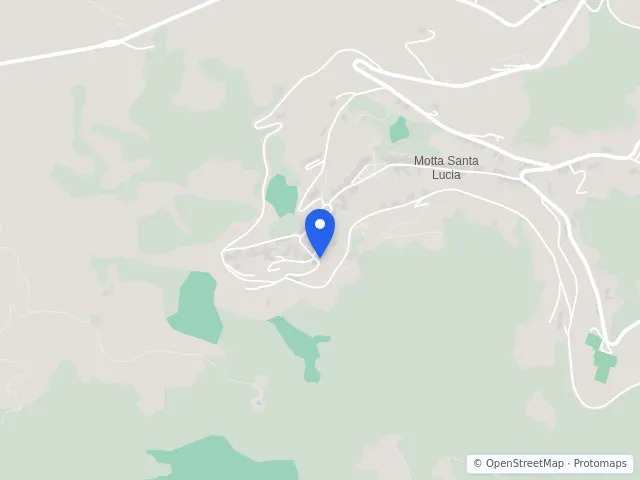 Mappa di Motta Santa Lucia, Catanzaro