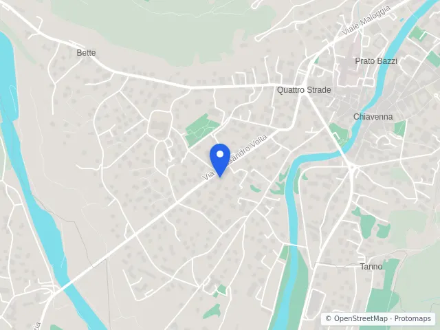Mappa di Chiavenna, Sondrio
