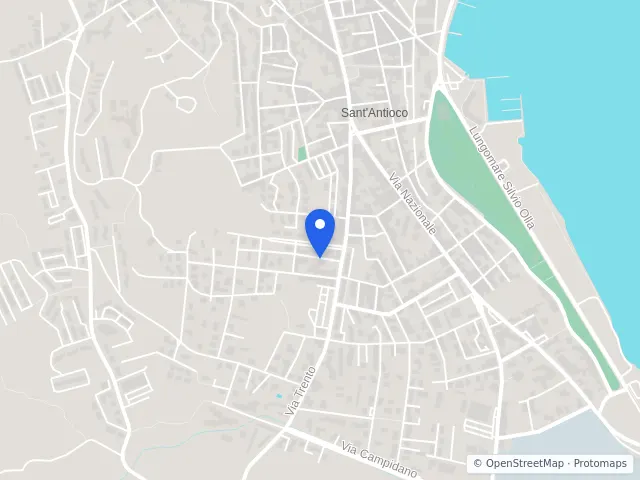 Mappa di Sant'Antioco, Sud Sardegna