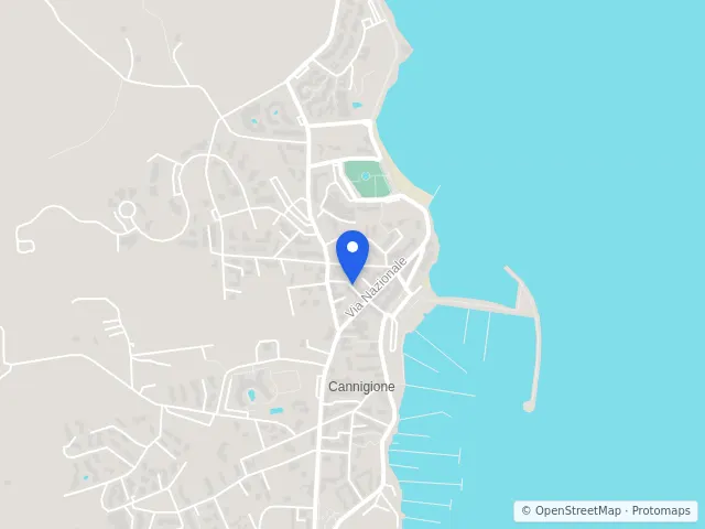 Mappa di Arzachena, Sassari