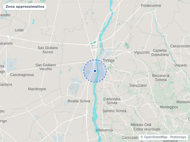 Mappa di Tortona, Alessandria