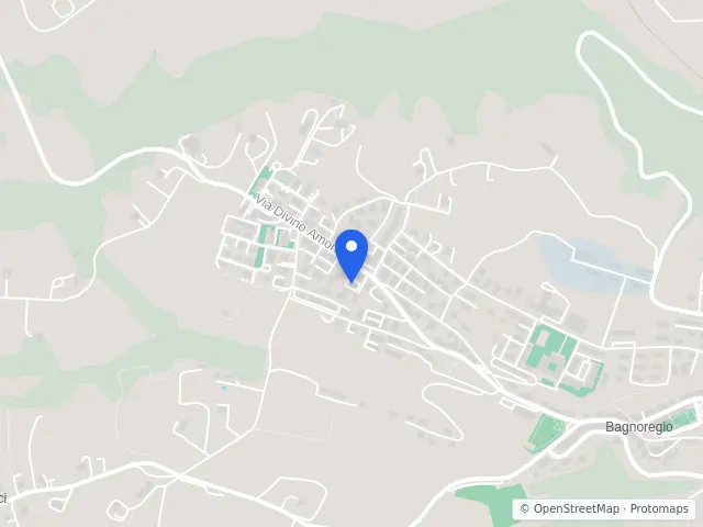 Mappa di Bagnoregio, Viterbo