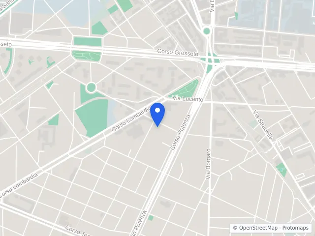 Mappa di Torino