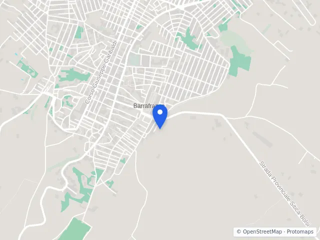 Mappa di Enna