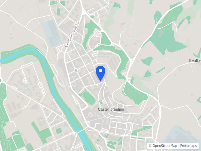 Mappa di Castelfiorentino, Firenze