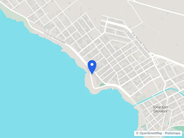 Mappa di Ugento, Lecce
