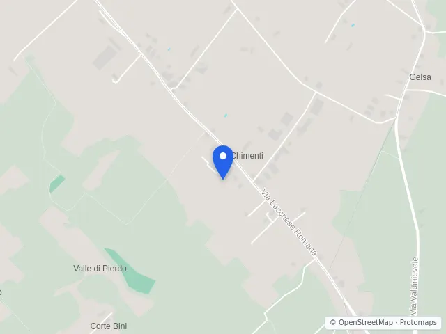 Mappa di Castelfranco di Sotto, Pisa