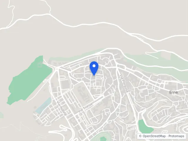 Mappa di Enna
