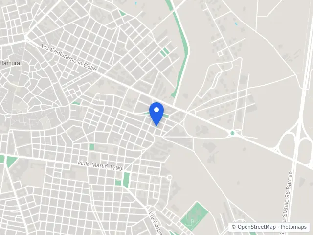 Mappa di Altamura, Bari