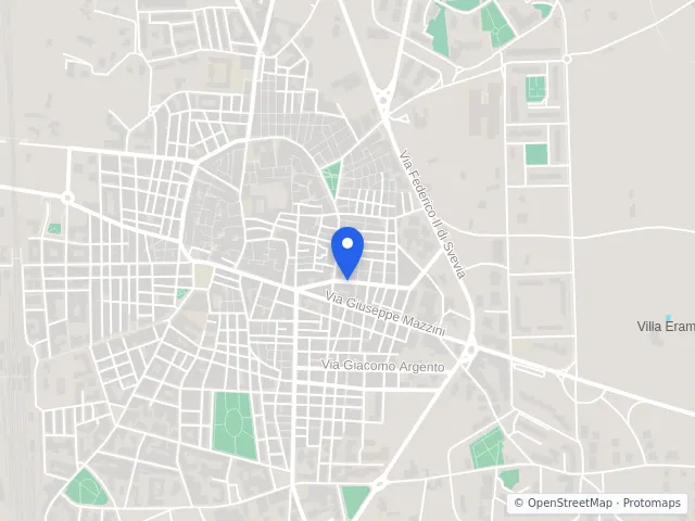 Mappa di Gioia del Colle, Bari